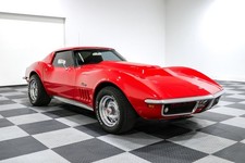 Sherman Texas 1969 Red Corvette