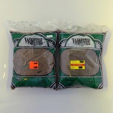 Woodland Scenics Ballast Lot of 2 - 7 oz Bags - Dark Brown B71 and Brown B72