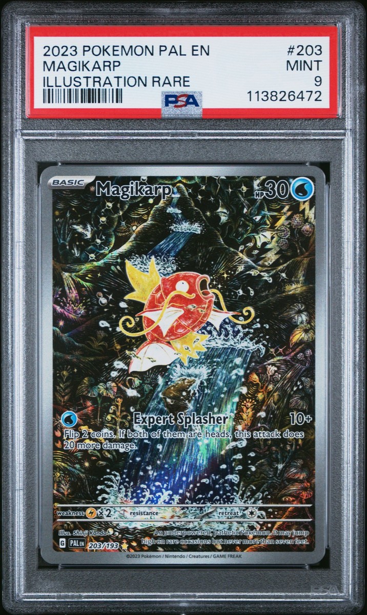 MAGIKARP Psa9 seri”9999” PSA 9 Pokemon Card Shining Magikarp No.129 Holo Japanese 600 Neo 3