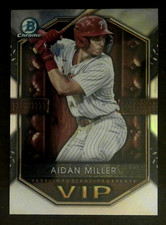 2025 Bowman Chrome VIP Insert Aiden Miller Rookie RC #VIP-19 Phillies