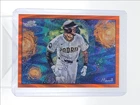 JACKSON MERRILL 2025 TOPPS COSMIC CHROME STARS IN THE NIGHT ORANGE /25 Q6320