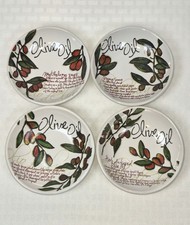 Rosanna Collezione "Olio d'Oliva" Ciotole da Immersione in Ceramica Dipinte a Mano 4PZ LEGGI