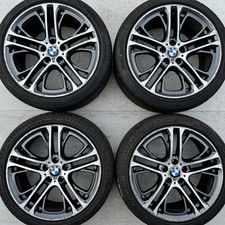 Set 4x Genuine BMW X3 F25 X4 F26 20" Alloy Wheels 245 40 275 35 Tyres Style 310M