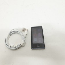 iPod Nano 7th Gen Black 16GB A1446 MD481LL Tested Good Condition