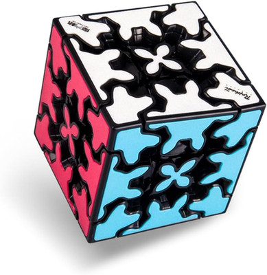 Gear 3x3x3 Speed Cube with Three-Dimensional Gear Structure