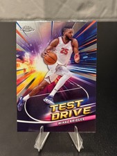 2024-25 Topps Chrome Mikal Bridges #TD-3 Test Drive