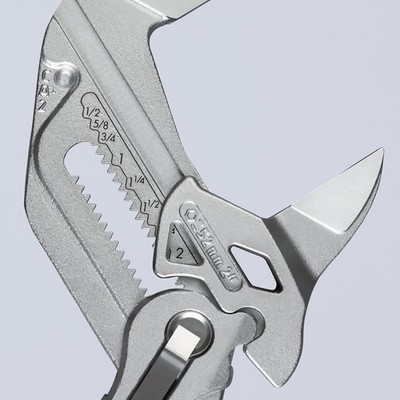 Knipex 8603250SBA Pliers Wrench 10'' Chrome Vanadium 19 Adjustments