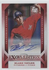 2013 Elite Extra Edition Franchise Futures Signatures /672 Blake Taylor Auto 0pm