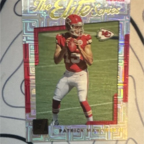 2017 Panini Donruss The Elite Series Rookies Patrick Mahomes II Rookie Insert #7