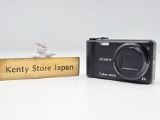  N.MINT SONY Cyber-shot DSC-H55 Black Compact Digital Camera From Japan