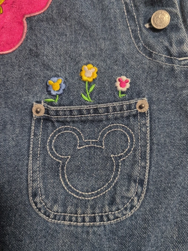 Vestido Mono Vintage Minnie Jean y Vestido Mono Princesa Disney Y2k Jean Paquete Foto 4 de 4