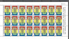 Andorra Spanish 1982 #143-144 sheets of 24 stamps MNH EUROPA/Post Reforms-folded — photo 2