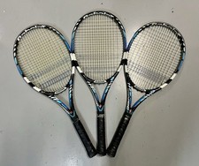 (3) Lote de raquetas de tenis Babolat Pure Drive Andy Roddick 2006 4 3/8