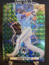 2022 Panini Mosaic Sp Green Prizm Refractor Bobby Witt Jr Rookie Rc 265 Non Auto