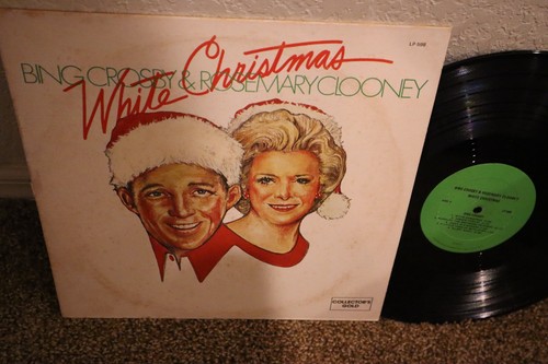 BING CROSBY & ROSEMARY CLOONEY WHITE CHRISTNMAS ALBUM 1978 NEAR MINT VINYL !