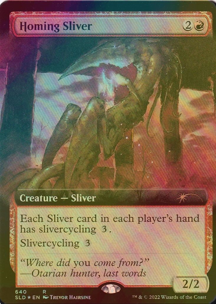 MTG Homing Sliver English Secret Lair FOIL | eBay