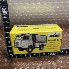 Unused [solido] No203 RENAULT 4×4 Tous Terrains Renault Showa Retro Made in