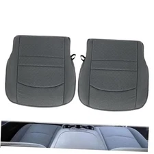  Driver and Passenger Side Bottom Replacement Cloth Seat Cover Gray #X8 