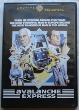 Avalanche Express (DVD, 1979) - Stars Robert Shaw, Lee Marvin, Linda Evans