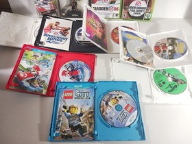 Video Game Untested Junk Lot Dirty Bad Condition Wear Scfratches Random Manuals