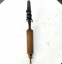 Sievert Stockholm L&ouml;tbrenner/Blaslampe aus Metall mit Griff, Aufdruck DMP/OMP