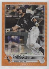 2022 Topps Chrome Orange Wave Refractor 6/25 Jake Burger #29 7c5