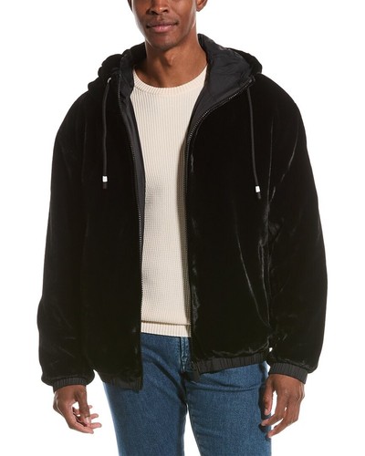 Moose Knuckles Reversible Bomber Jacket Men's Black M