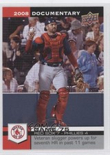 2008 Upper Deck Documentary Jason Varitek #2145 0i8