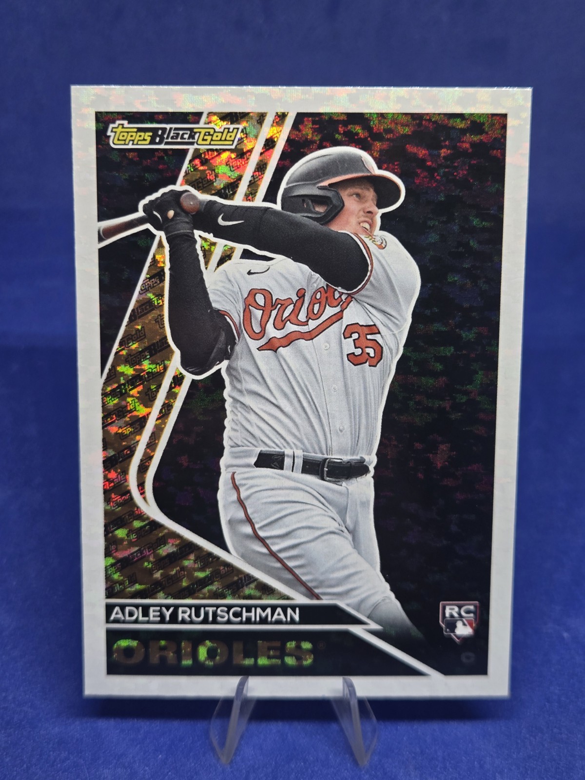 2023 Topps Update Series - Topps Black Gold Adley Rutschman #BG-1 (RC)