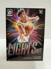 ZACCHARIE RISACHER 2024-25 Panini Donruss Optic - Lights Out #4 Holo Prizm (RC)