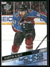 2020-21 Upper Deck Martin Kaut Young Guns RC #217 Colorado Avalanche