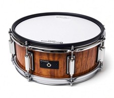 Dolby 14 x 5  Flame Maple Electronic Snare w 6 Triggers for Roland Alesis
