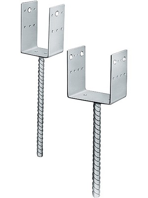 SIMPSON STRONG-TIE Stützenfuß PPD 100 x 70 x 126 x 5 mm Stahl stückverzinkt z...