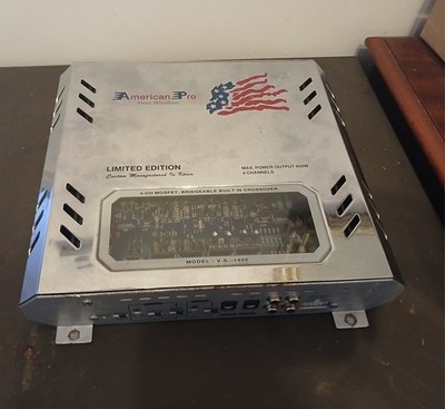 Universal Car Audio system, American Pro Bass Machine, Limited Edition