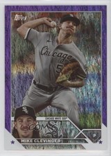 2023 Topps Update Purple Foil 236/799 Mike Clevinger #US165 11ur