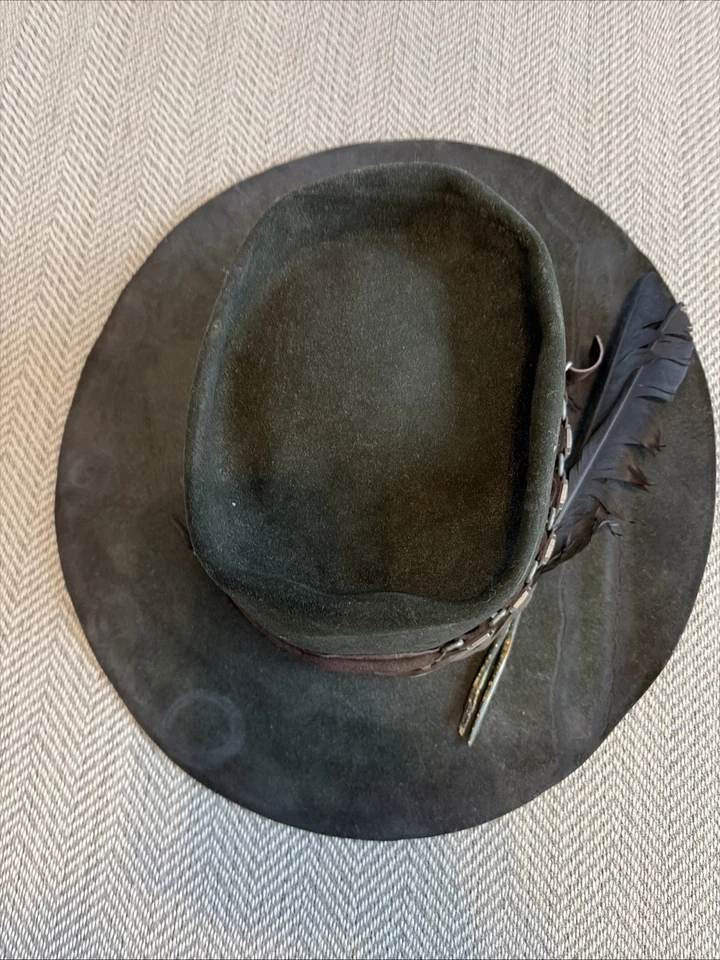 Sombrero personalizado en castor talla 60 cm en verde Foto 2 de 4