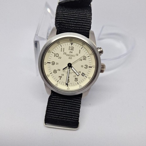 SEIKO SUS AGS Military