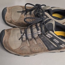 KEEN Steens Vent Men's Low Top Lace-Up Hiking Shoes Brown/Beige US 9 Medium
