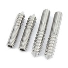 Stockschrauben M4/5/6/8-12 Holz Schraube Edelstahl Möbelschrauben Blechschrauben