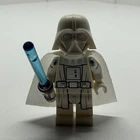 LEGO Star Wars Jedi Darth Vader Minifigure w/ Cape Helmet & Blue Lightsaber