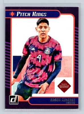 2021-22 Donruss Edson Alvarez #3 Pitch Kings Mexico