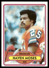 1980 Topps - Haven Moses #496