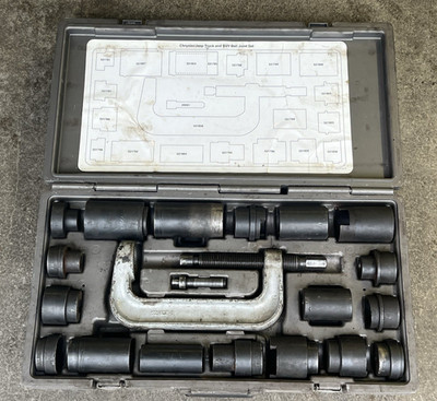 OTC SPX Tools 8031 Chrysler Jeep Dodge Truck SUV Ball Joint Service Set Complete
