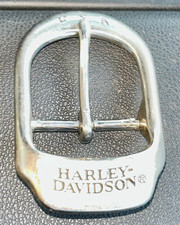 Harley-Davidson USA Metal Belt Buckle Silver Tone Collectible(I)