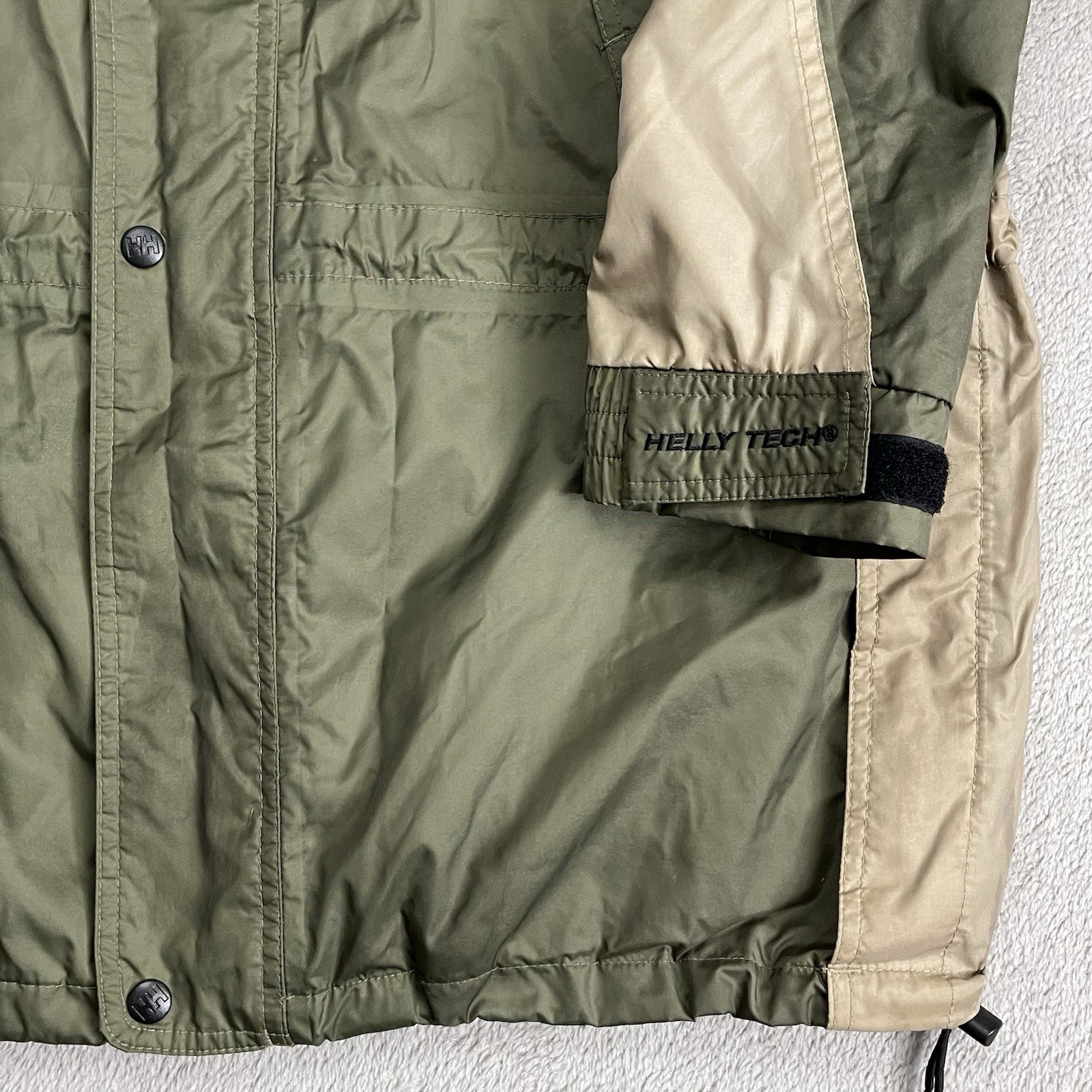 Helly Hansen Helly Tech Jacket Coat Large Khaki G… - image 16