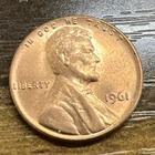 1961 Lincoln Memorial Cent — photo from another recent sale