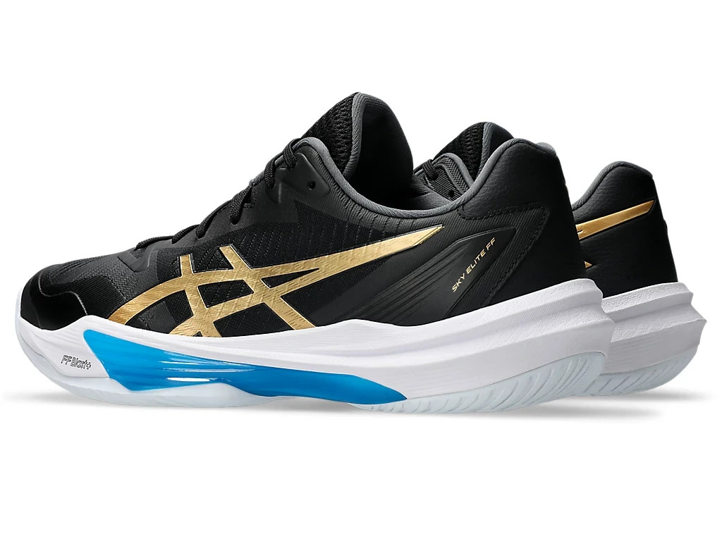 ASICS Men's Volleyball Shoes SKY ELITE FF 3 Black/Pure Gold