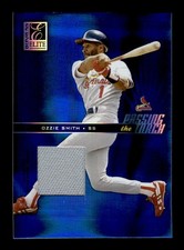 2004 Donruss Elite #PT-42 Ozzie Smith Scott Rolen Passing the Torch Jerseys /50