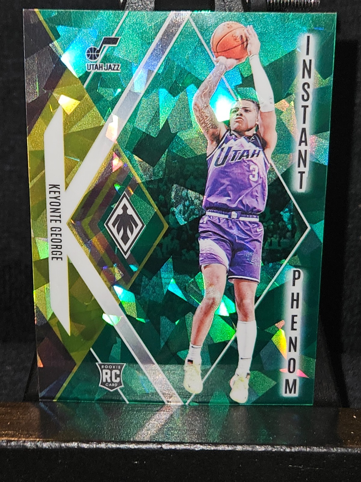2023-24 Panini Phoenix - Instant Phenom Keyonte George #5 Green Ice /149 (RC)