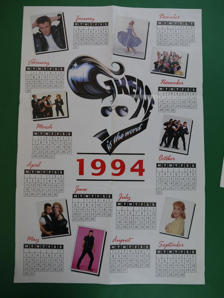 Craig McLachlan LP Single Grease incl. 1994 Kalender Poster Musical - Bild 3 von 3